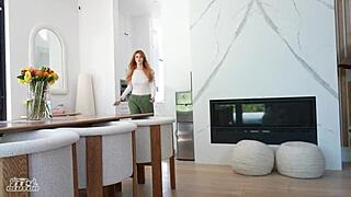 stepsis snags sweatpants then takes creampie load