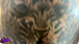 wow! insta fame begs secret fuck with two tattooed funk mc studs!!