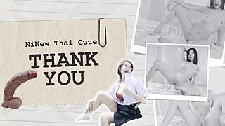 i got my pussy licked hard before getting fucked doggystyle by that cute thai ninew