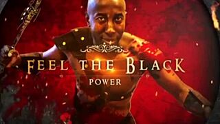 ninfetinha gets big black cock xmas gift in pussy and ass