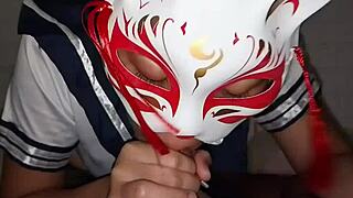 pinay babe deepthroats my cock and takes hot facial cumshot