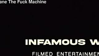 Fuck machine drills good girl's asshole deep gaping orgasm