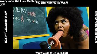 Fuck machine drills good girl's asshole deep gaping orgasm