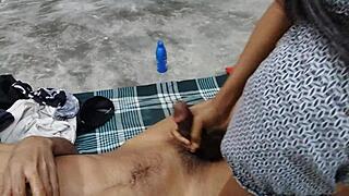 hanif pk slamming popy bikini teen neighbor in hot interracial