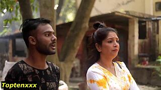 Indian boyfriend's first romantic date ends in naughty doggystyle pussy pounding