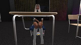 Teacher Takes Hot Student for Intense Ride