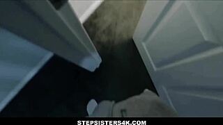 Stepsisters4k Petite Blonde 18+ Stepsis Ashley Alexander Catches Stepbro Joshua Lewis Fucks Her Shaved Pussy POV