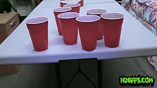 I messed up sucking that party teen's cock wrong then took massive facial in dorm