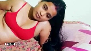 Hey, watch cute Indian bhabhi Poosha get fucked hard by step dever at ranch wedding!