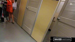 Horny College Girl In Florida Mall Tries On Outfits Then Fucks Her Wet Pussy With Dildo In Changing Room