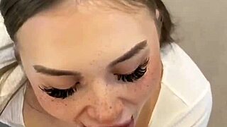 best friend slurps my cock before uni exams in hot casting tease