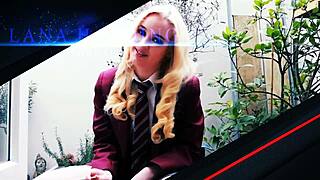 क्लासमेट स्टूडेंट पर चुपके से आकर जोरदार थप्पड़ डोमिनेशन