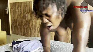 I banged the hot college girl next door in her bedroom 😈🍑, her big ass and clit squirted everywhere