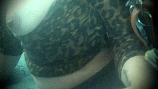 Ever blown a guy on public bus while flashing tits and almost caught?