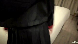 pov hentaigirl bella sucks and fucks for cash... she'll do anything!