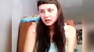 his slutty babe jerks him off diligently on cam