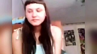 his slutty babe jerks him off diligently on cam