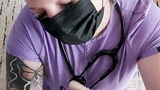 College student masturbates in dorm room