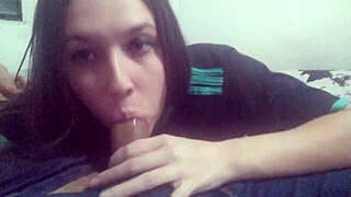 Real amateur teen enjoys hard sex with her boyfriend